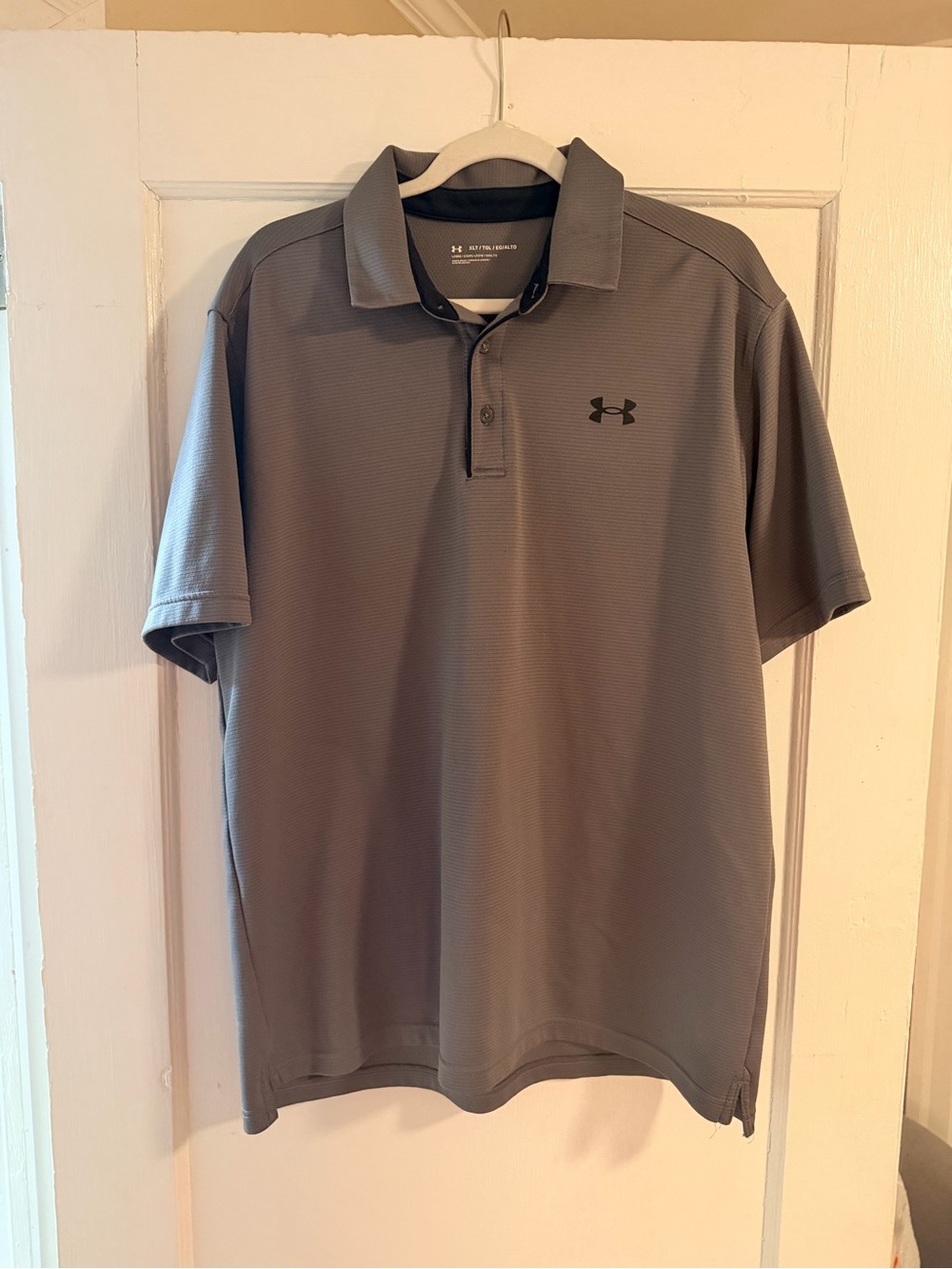 🏌️‍♂️⚫ Under Armour Performance Polo Shirt | Gray | XLT Extra Large Tall